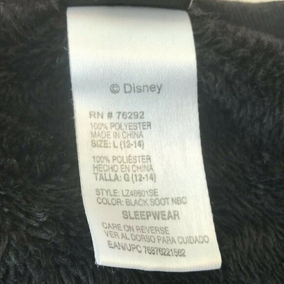 Disney Nightmare Before Christmas Fleece Pajama PJ Top Large Jack Skellington - Picture 7 of 9